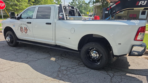 19.5x6.75 8x200mm Black Steel Dodge Ram 3500 (2019-Present)