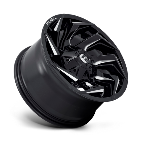 Fuel Reaction D753 Black Aluminum Wheel