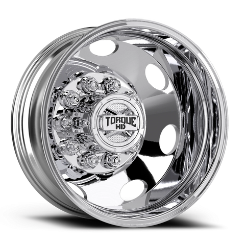 20x8.25 Revolver High Polished Torque HD Rear Aluminum Wheel