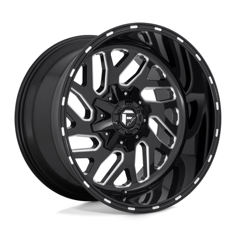 Fuel Triton D581 Milled Gloss Black Finish Aluminum Wheel