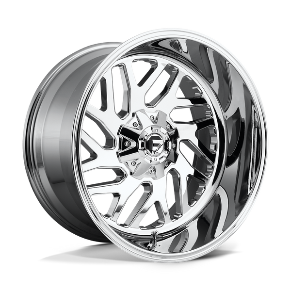 Fuel Triton D609 Chrome Finish Aluminum Ford SRW Wheel Kit (8x170