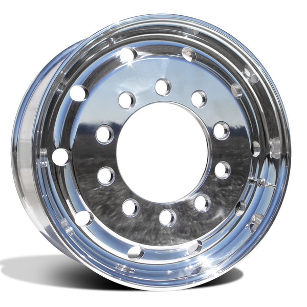 車のパーツ 255/30R22 ALUMINUM WHEELS 22.5X9.00 Northstar Stud Pilot Polished Aluminum Wheel – Buy Truck