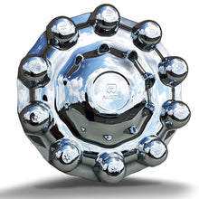 Load image into Gallery viewer, Alcoa Front Chrome ABS Plastic Steer One Piece Hub &amp; Lug Cover Kit