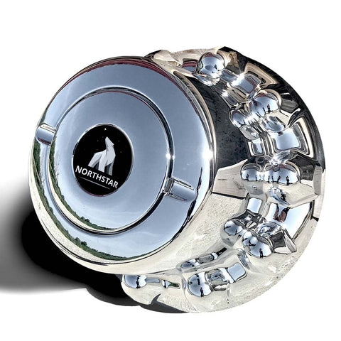 SHORT SIZE 32 MM WHEEL NUT COVER CAPS CHROME FIT FOR TRUCKS