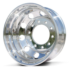 Load image into Gallery viewer, 22.5 Mirror Polished Northstar Tandem Axle Wheel Kit