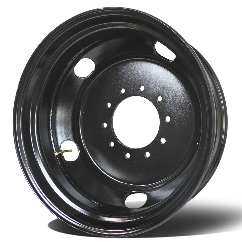 22.5x6.75 Direct Bolt-On Steel Wheel for Chevy/GMC 3500 (8x210mm)
