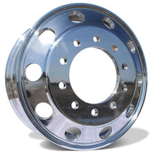 Load image into Gallery viewer, 22&quot; Mirror Polished Aluminum Wheels w/ Adapter Kit and Chrome Caps (Ford F350 DRW 2005-Present)