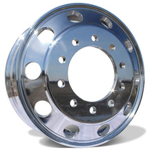 Load image into Gallery viewer, 24&quot; Polished Aluminum Wheels w/ Adapter Kit and Chrome Caps (Ford F350 350 DRW 1984-1997)