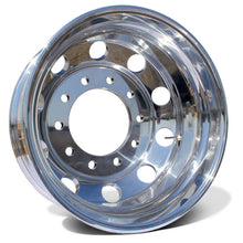 Load image into Gallery viewer, 24&quot; Polished Aluminum Wheels w/ Adapter Kit and Chrome Caps (Chevy/GMC 3500 DRW 2001-2010)
