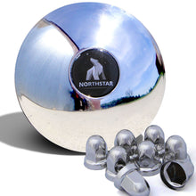 Load image into Gallery viewer, Stainless Steel Front 4 Spline Northstar Hub Cover Kit for 33mm Nuts