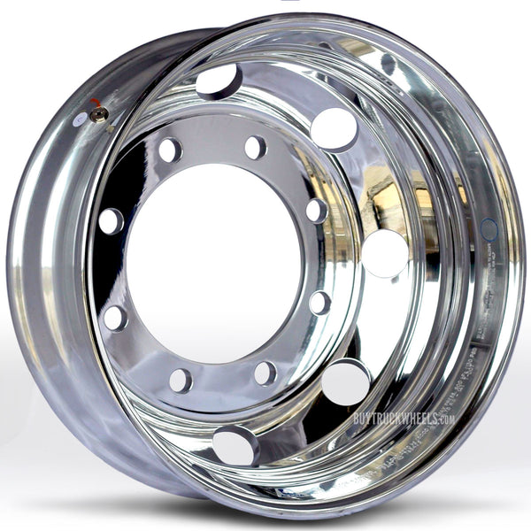 19.5 x 7.5 Alcoa 8 Lug Polished Rear Aluminum Wheel 773492 – Buy Truck  Wheels