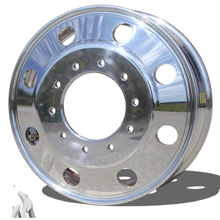 Load image into Gallery viewer, 19.5 Northstar Mirror Polished Both Sides 2005-Present Ford F450/F550 DRW 10x225mm 4 Wheel Kit