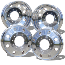 Load image into Gallery viewer, 19.5 Northstar Mirror Polished Both Sides 2005-Present Ford F450/F550 DRW 10x225mm 4 Wheel Kit