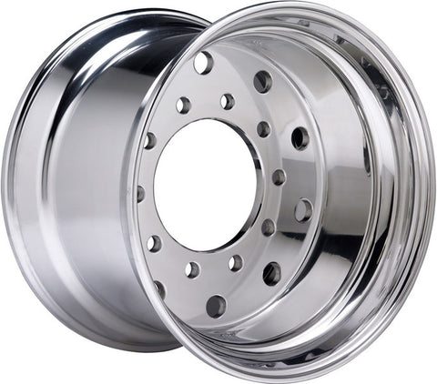 22.5x14 Hub Pilot X-ONE High Polished Accuride 0" Offset