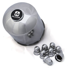 Load image into Gallery viewer, Rear Alcoa Stainless Steel Hub &amp; Lug Cover Kit (109176B)