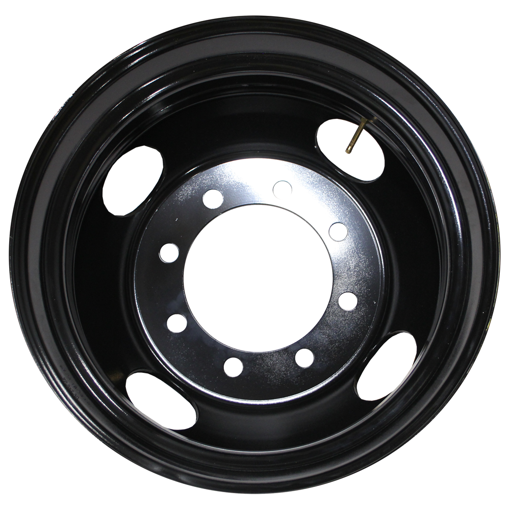 Alcoa 8 Lug 22.5 Aluminum Wheel & DynaTrac MA400 Tire Package
