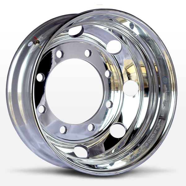 Aluminum Wheel / Rim - 19.5 X 6.0 - 8 Holes - All position - Mirror