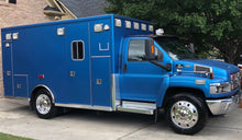 Load image into Gallery viewer, Blue Chevy 4500 High Polished Alcoa 22.5&#39;s