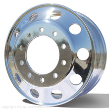 Load image into Gallery viewer, 22.5 Alcoa Dura Bright EVO Aluminum Truck Wheel 883671DB Front Steer