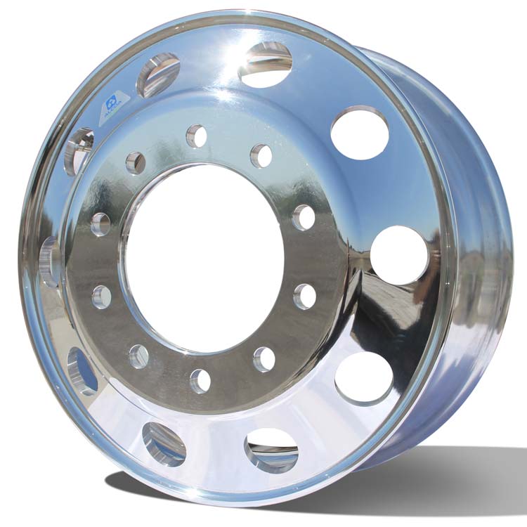 Alcoa’s Mirror Polished dipped in a chemical treatment gets you this Dura-Bright® Evo shine. 22.5” x 8.25” Aluminum Wheel