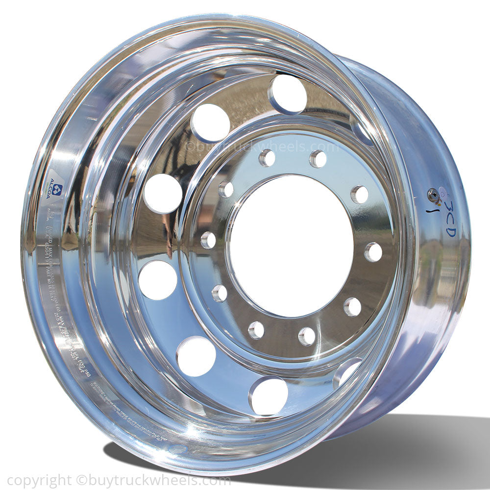 【送料無料】アルコア DURA-BRIGHT 22.5x7.50 10H 価格｜アルコア 22.5インチ×7.50（162) 10穴/335 ISO規格 φ32
