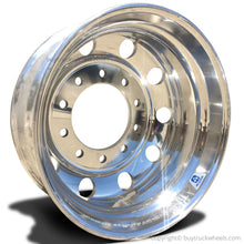 Load image into Gallery viewer, 22.5 Alcoa High Polished Aluminum Truck Wheel 882672 Rear Drive Trailer