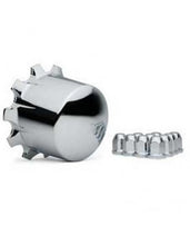 Load image into Gallery viewer, Alcoa Rear Chrome ABS Plastic Drive / Trailer Hub &amp; Lug Cover Kit
