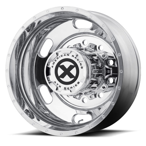 22.5x8.25 ATX 10X285MM HUB PILOT POLISHED "INDY" REAR