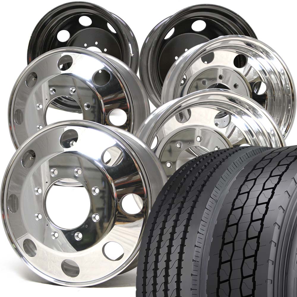 RAM 3500 Dually 19.5 Wheel (8x200mm) & Hercules Tire Combo HRA/HDC ...