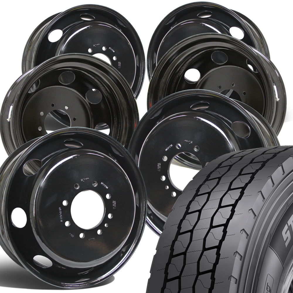 Hercules HDC Off-Road 19.5 for Chevy / GMC 3500 DRW 8 x 6.5" (1977-2010)