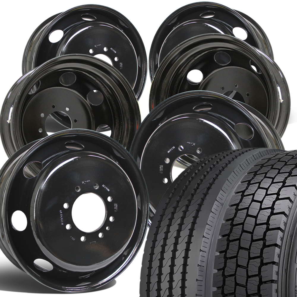 Hercules 19.5 Tire Combo (HRA/HDO) for Ford F350 DRW 8 x 200mm (2005-Present)