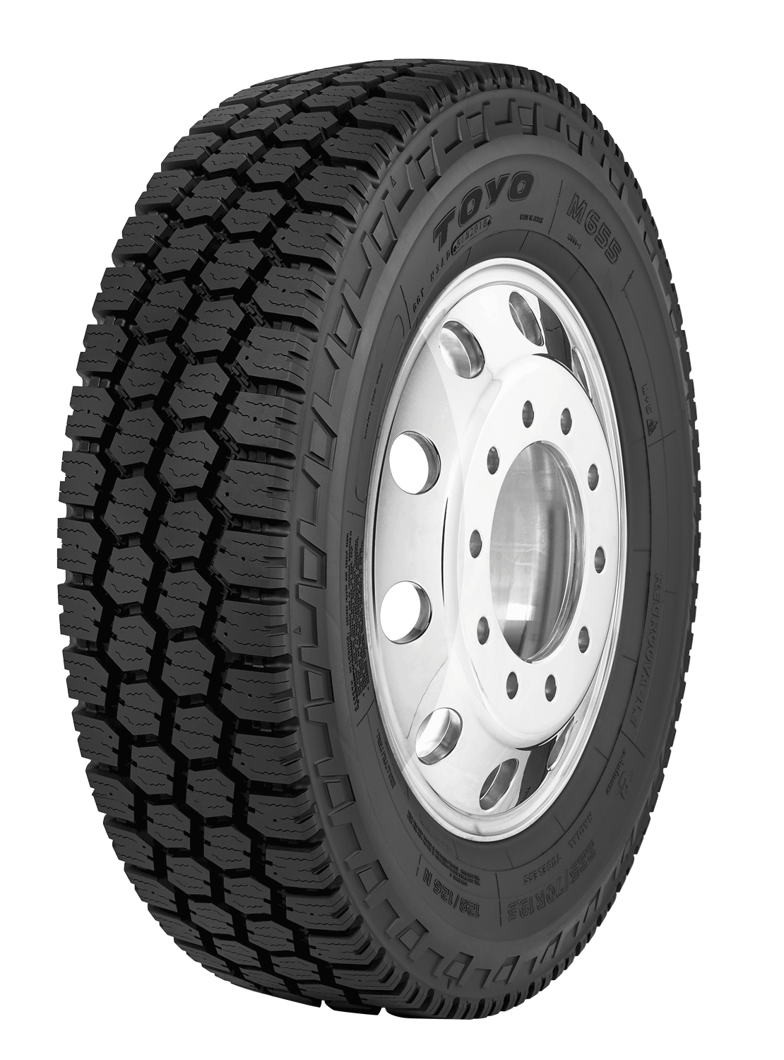 RAM 3500 Dually 19.5 Wheel (8x6.5) & Toyo M143 / M655 Tire