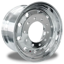 Load image into Gallery viewer, 22.5x12.25 Accuride Standard Polish 2.75&quot; Offset Super-Single Float Wheel