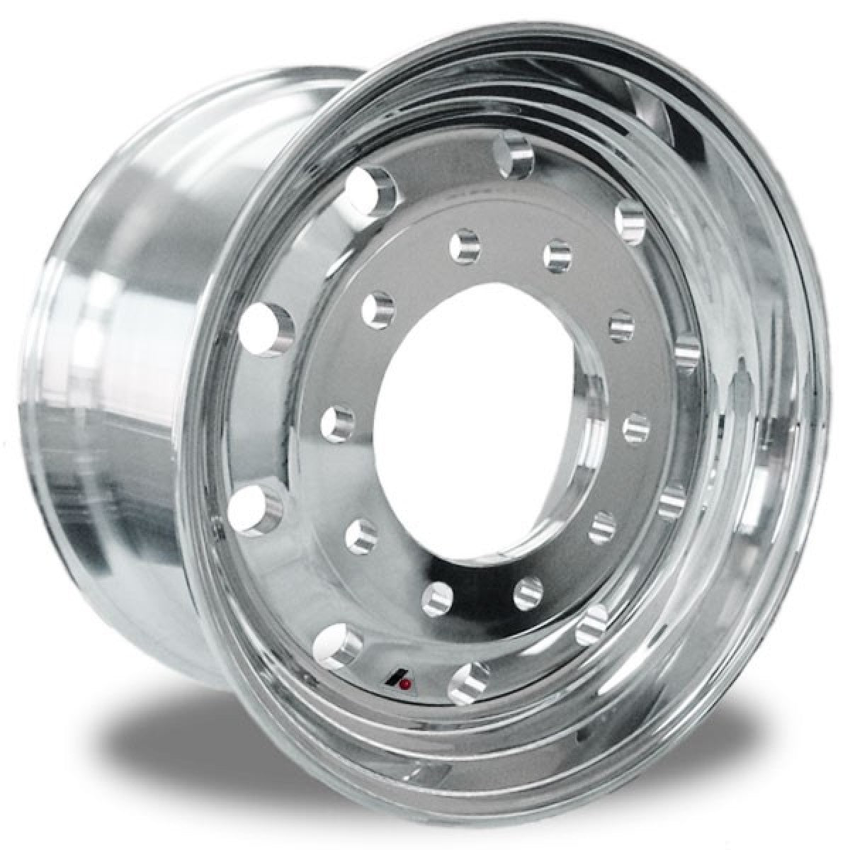 Accuride 22.5 x 12.25" Aluminum High Polished Wheel 2.75" offset