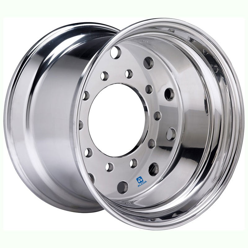 22.5x14 Hub Pilot X-ONE Alcoa 0" Offset-Polished In (Drive/Trailer)