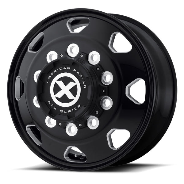 24.5X8.25 ATX 10X285MM HUB PILOT BLACK 