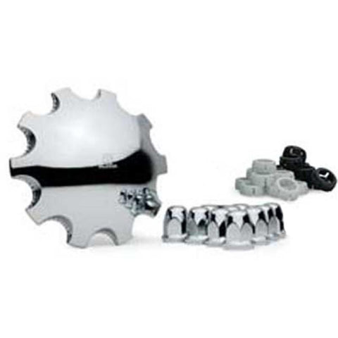 Alcoa Front 10 Hole Stud Pilot Front Cover Kit for 1.5" Lug Nuts