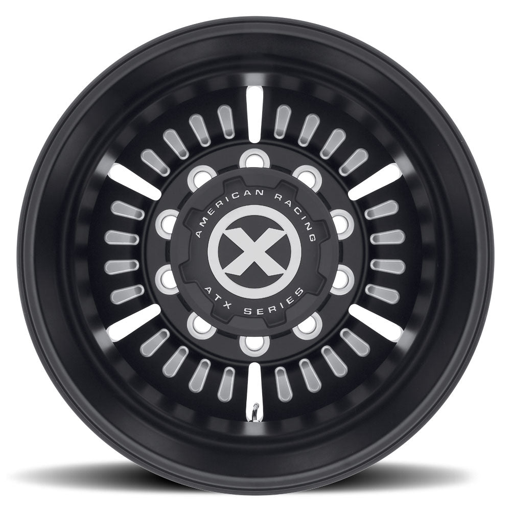 22.5 Black Aluminum "Roulette" Semi Truck / Trailer Wheel Buy Truck